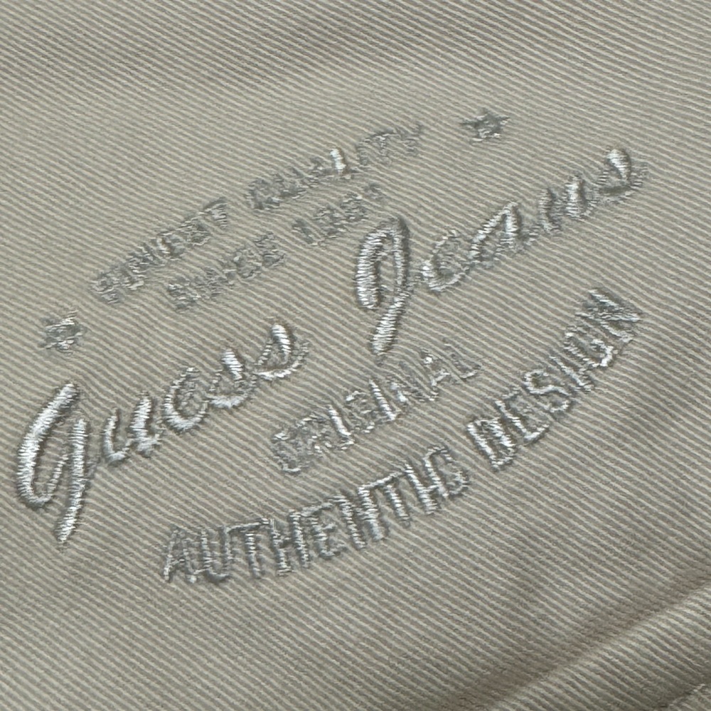 Vintage 90’s Guess Zip-Up Chore Jacket - Picture 2 of 4